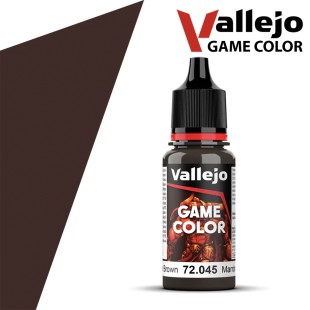 Краска акриловая для моделизма Vallejo "Game Color" 72.045 Charred Brown