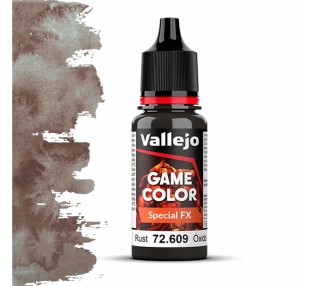 Краска акриловая для создания эффектов Vallejo "Game Color Special FX" 72.609 (Rust), 18мл