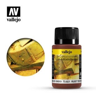 Краска для сборных моделей Vallejo, серия "Weathering Effects", цвет 73.821 (Rust Texture)