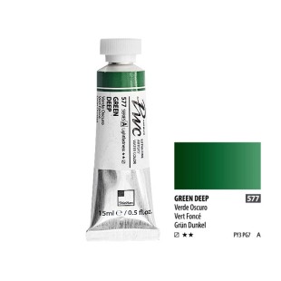 Краска акварельная SH "PWC" №577 (A) темно-зеленый / туба 15мл