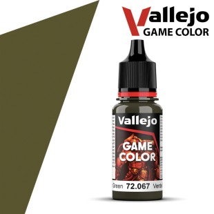 Краска акриловая для моделизма Vallejo "Game Color" 72.067 Cayman Green