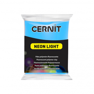 Полимерный моделин Cernit "Neon" #200 синий, 56гр.