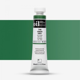 Краска масляная ShinHan "Professional" №746 Зелено-серый, туба 50мл
