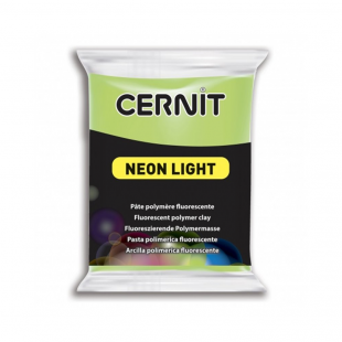 Полимерный моделин Cernit "Neon" #600 зеленый, 56гр.