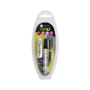 Набор ручка с пером Manuscript "Trio Italic" (1.1 мм) + 2 картриджа