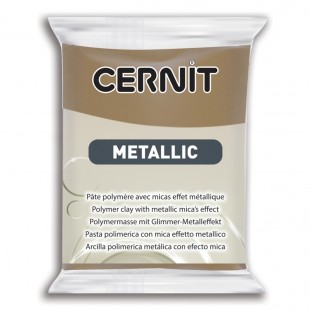 Полимерный моделин Cernit "Metallic" #059 бронза античная, 56гр.