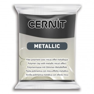 Полимерный моделин Cernit "Metallic" #169 гематит, 56гр.