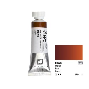Краска акварельная SH "PWC" №667 (B) коричневый / туба 15мл