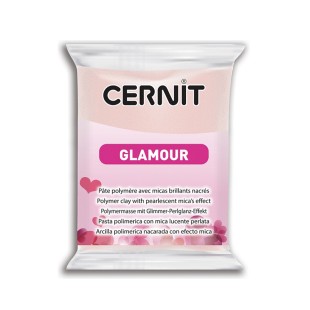 Полимерный моделин Cernit "Glamour" #425 розовый перламутровый, 56г