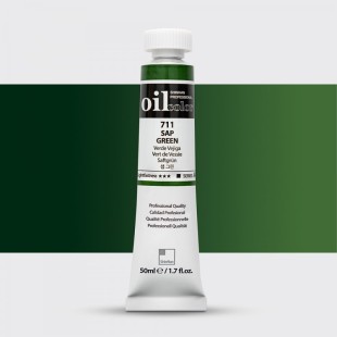 Краска масляная ShinHan "Professional" №711 Зеленый травяной,  туба 50мл