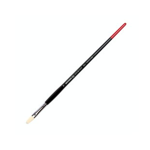 Синтетика овальная жесткая "Amsterdam 353L" №10 на удлиненной ручке (кисть)