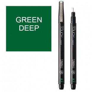 Капиллярная ручка "Touch liner" размер 0.1, green deep