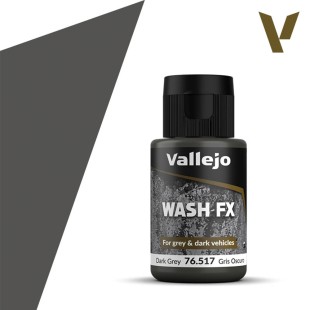 Тонирующая жидкость Vallejo "Model Wash" 76.517 Dark Grey