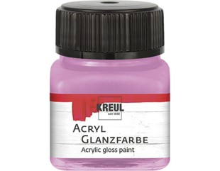 Акрил глянцевый Kreul "Acryl Glanzfarbe" 79206 Rose (розовый), 20 мл