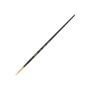 Колонок круглый укороченная вставка Roubloff "Series 1117" №0 матовая длинная ручка