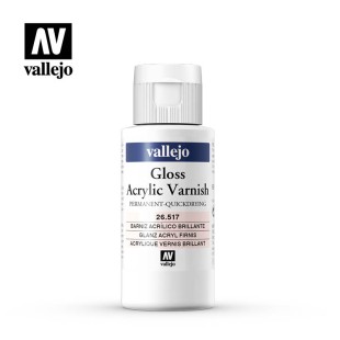Покрывной лак Vallejo "Gloss Acrylic Varnish" 26.517 (глянцевый), 80 мл