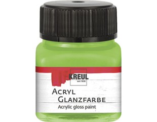 Акрил глянцевый Kreul "Acryl Glanzfarbe" 79217 Lime Green (зеленый лайм), 20 мл