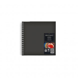 Блокнот для зарисовок "Black Drawing Book" 30x30см, 40л, 190гр/м²  (черная бумага)