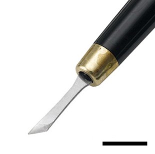 Резец ученический (без заточки) по линолеуму "RGM" №306 с усиленной ручкой