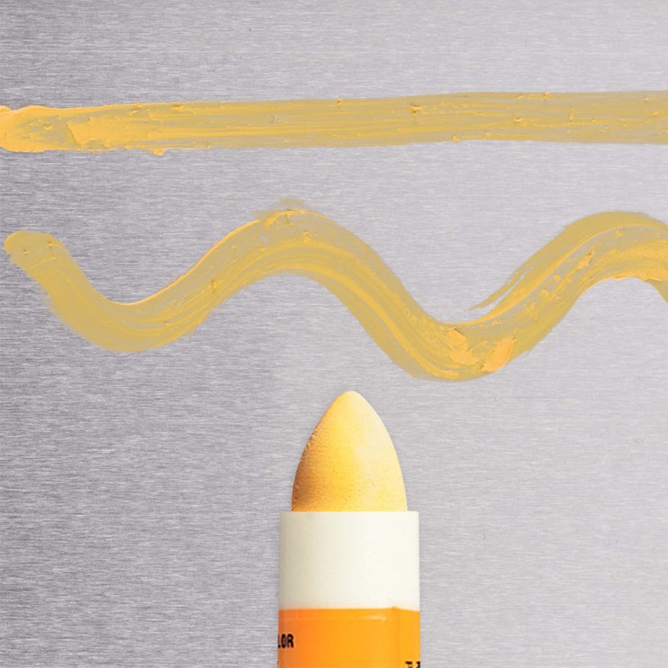 Маркер на твердой основе для низких температур Sakura "Solid" 13мм, желтый 