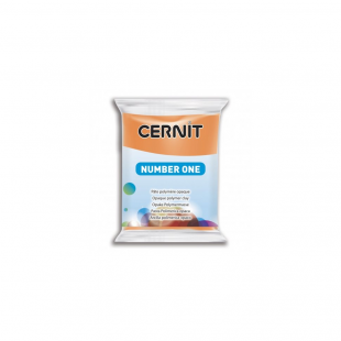 Полимерный моделин Cernit "Number One" #752 оранжевый, 56гр.