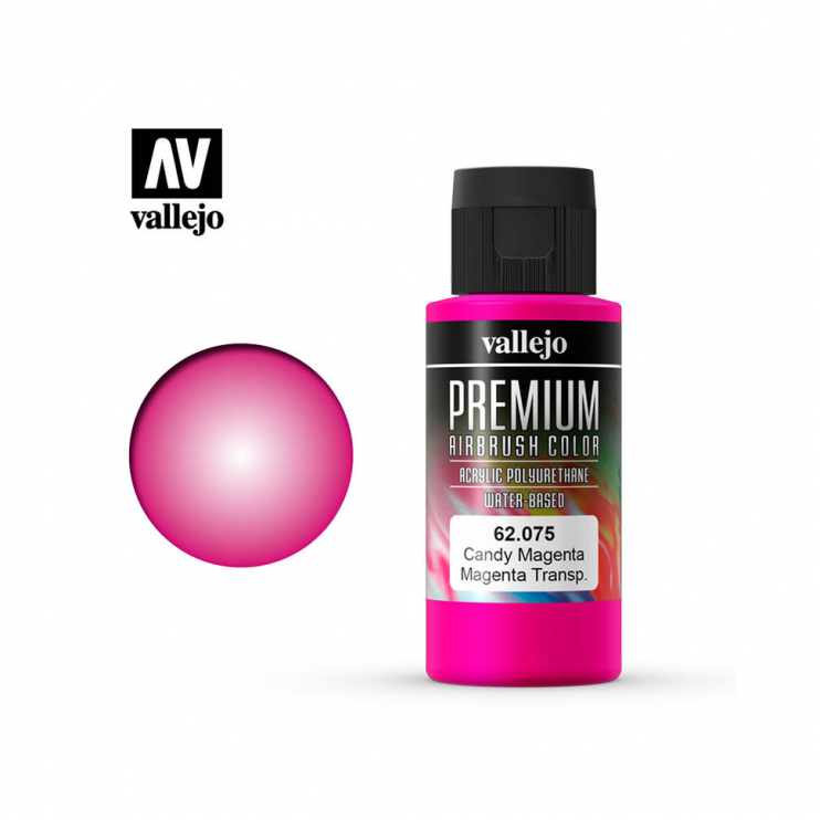 Краска "Premium" 62.075 (Candy Magenta), 60 мл
