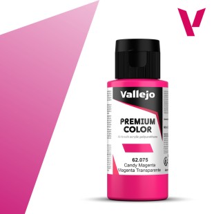 Акрил для аэрографии "Premium" 62.075 (Candy Magenta), 60 мл