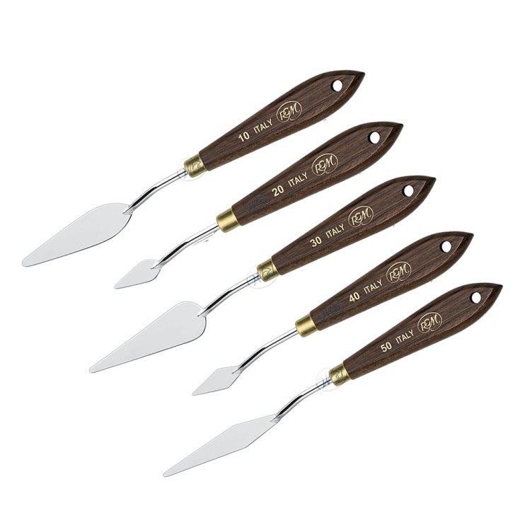 Набор мастихинов RGM "Classic" 5 штук (№10,20,30,40,50)