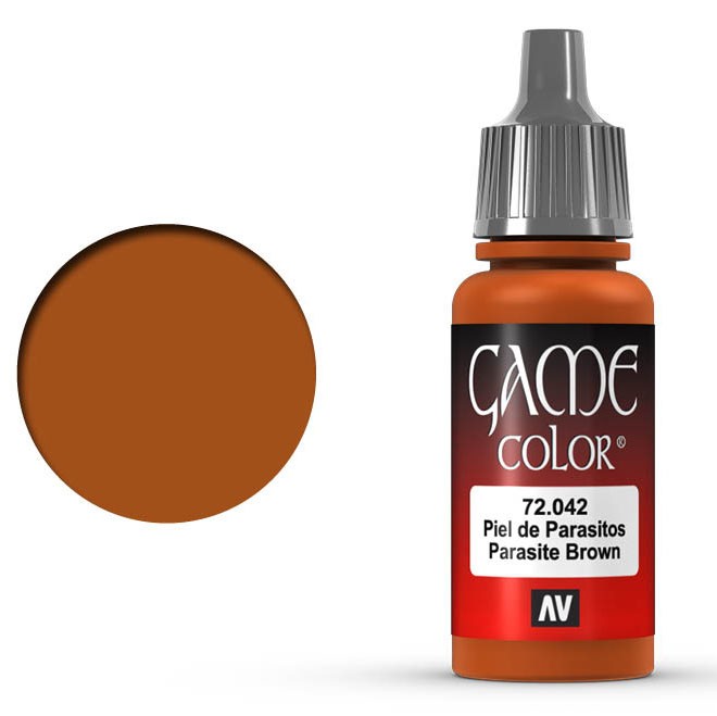 Краска акриловая для моделизма Vallejo "Game Color" 72.042 Parasite Brown