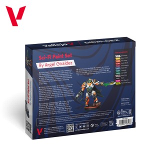 Набор красок для моделизма Vallejo Game Color "Sci-Fi Paint Set" 12 цветов по 18 мл