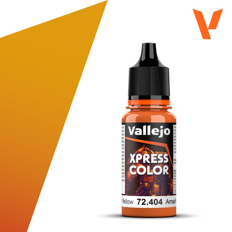 Акрил Vallejo "XPress Color" 72.404 Nuclear Yellow, 18мл для моделизма