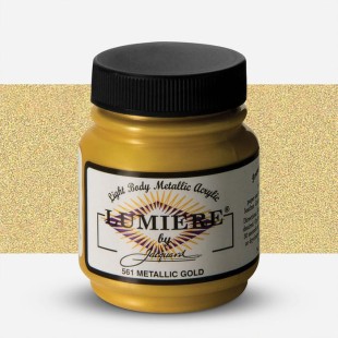 Краска по тканям металлическая "Lumiere" #561 Золото