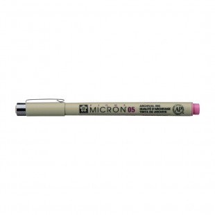Ручка капиллярная Sakura "Pigma Micron" 05 Розовый