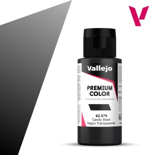 Акрил для аэрографии "Premium" 62.079 (Candy Black), 60 мл