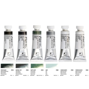 Краска акварельная SH "PWC" 6 туб (№685, 687, 690, 691, 693, 695) по 15мл