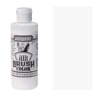 Краска для аэрографии Jacquard "Airbrush Color" 107 Transparent White (белый прозрачный), 118мл