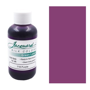 Краска по шелку Jacquard "Silk Colors Green Lable" #718 Purple, 60 мл