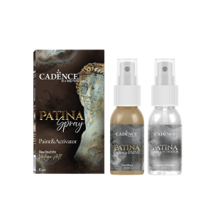 Краска патина Cadence "Patina spray" ржавый 50мл+50мл