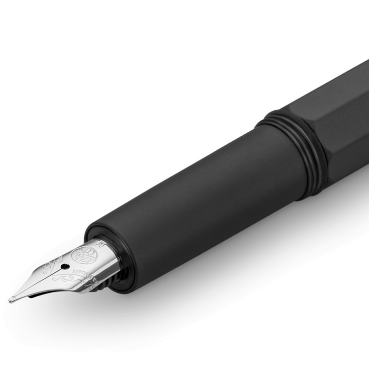 Ручка перьевая Kaweco "Original" F (0,7мм), Black (10002201)