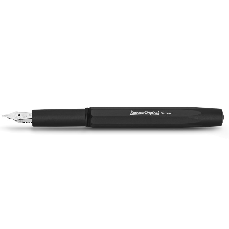 Ручка перьевая Kaweco "Original" F (0,7мм), Black (10002201)