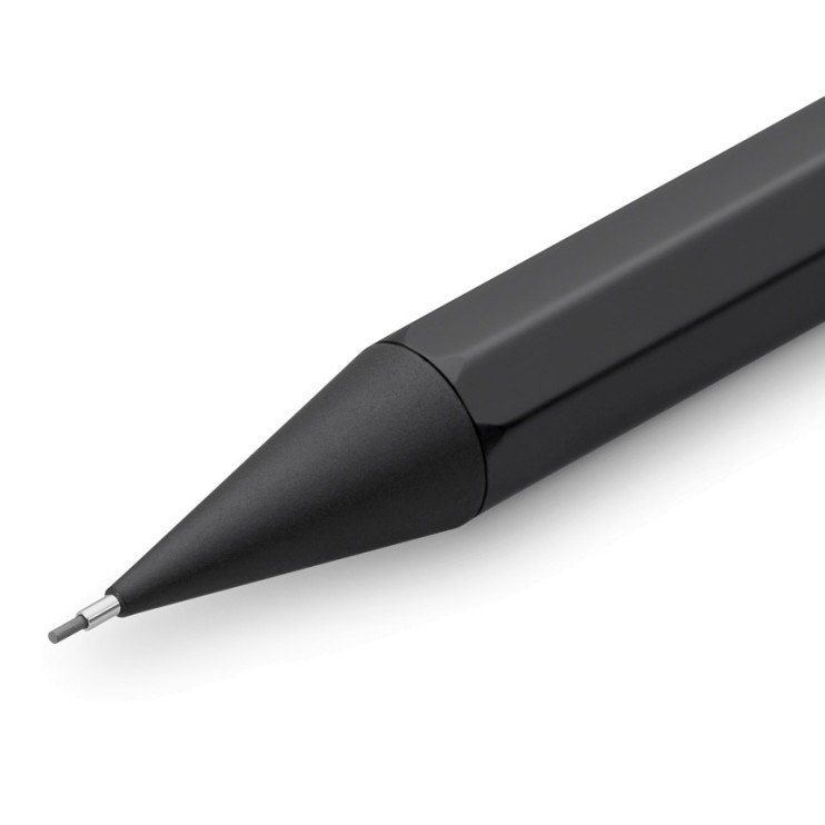 Карандаш механический KAWECO "SPECIAL S" 0.7мм с ластиком, Black (10000534)