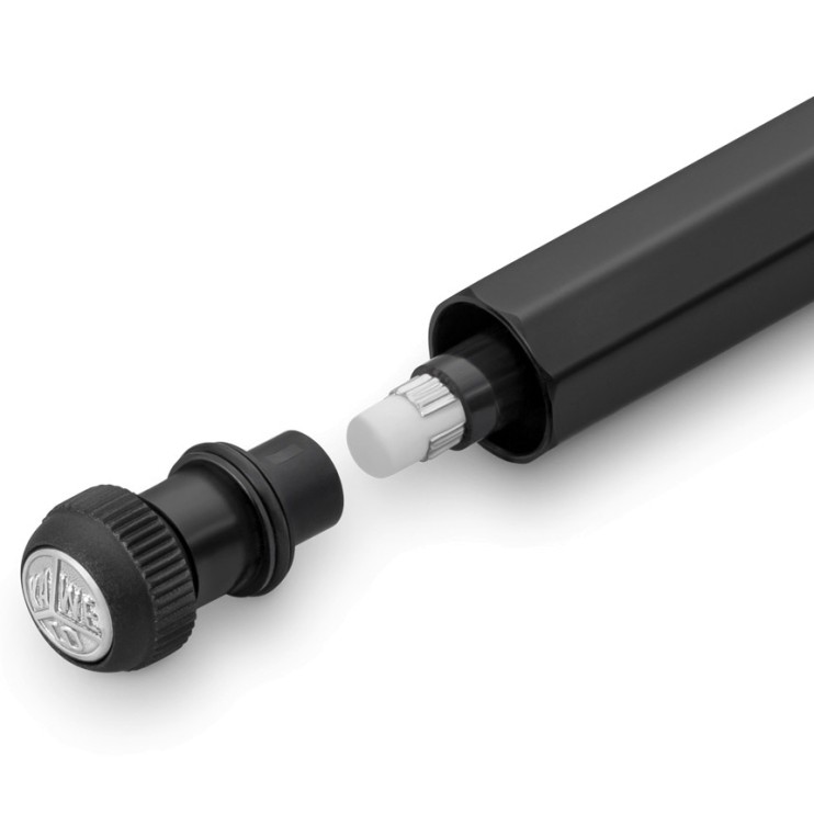 Карандаш механический KAWECO "SPECIAL S" 0.7мм с ластиком, Black (10000534)