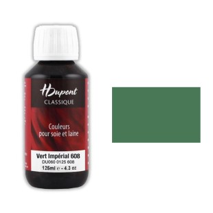 Краситель по шелку HDupont "Classique" 125 мл, №608 Императорский зеленый