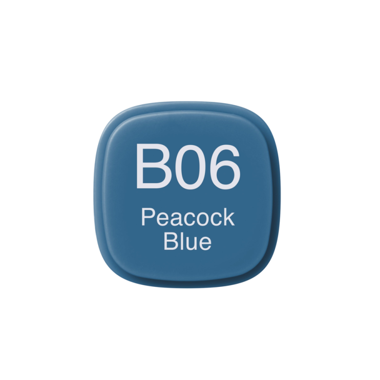 Маркер спиртовой COPIC "Classic" B06 Peacock Blue
