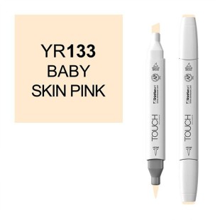 Маркер Touch Twin "Brush" цвет YR133 (розовый телесный нежный)