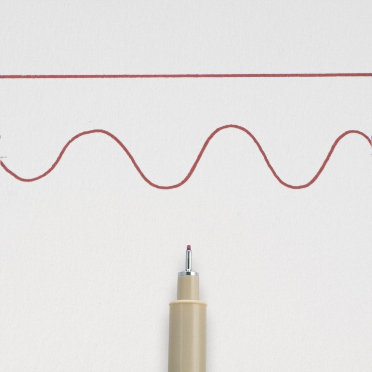 Ручка капиллярная Sakura "Pigma Micron" 05 Бургундский