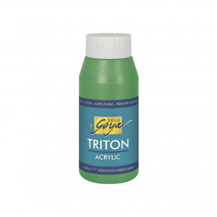 Краска акриловая Solo Goya "Triton" №06 Зеленый стойкий, 750мл.