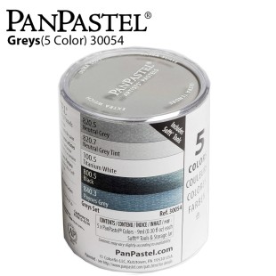 Набор сухой пастели PanPastel "Greys" 5 цветов