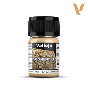 Пигмент Vallejo "Pigment FX" 73.102 Light Yellow Ocre, 35мл