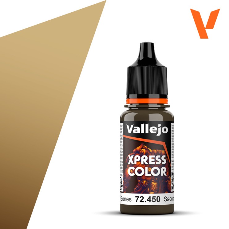 Акрил Vallejo "XPress Color" 72.450 Bag of Bones, 18мл для моделизма